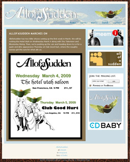 Financial Services Web Site - New York