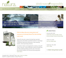 Natura Water Web Site Administration